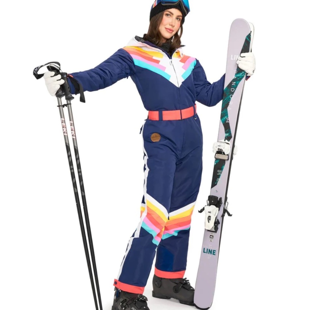 Size large tipsy elves snowsuit